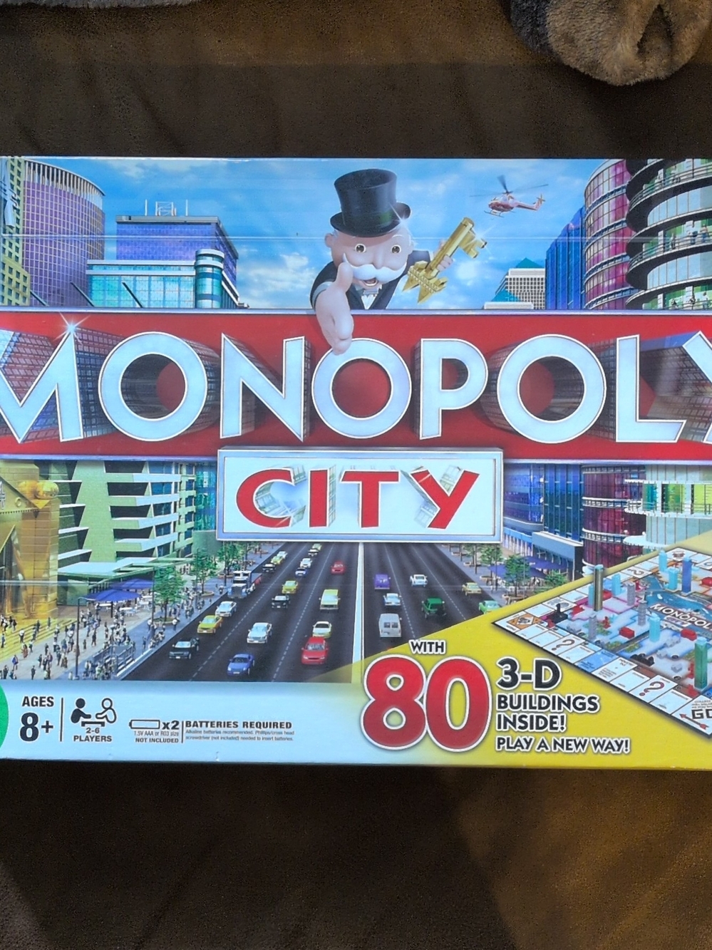 Monopoly City Board Game – Classic Monopoly, Colorful City Edition